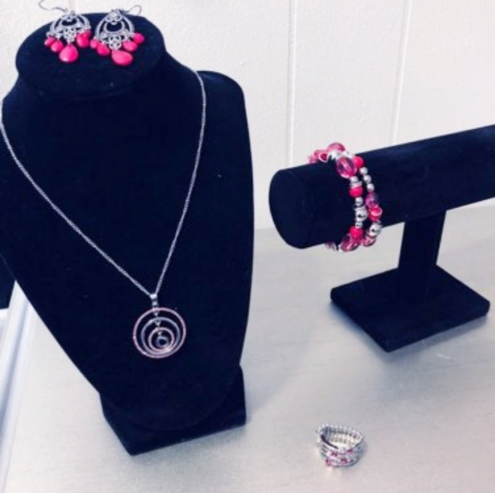 Pink & Platinum Full Set